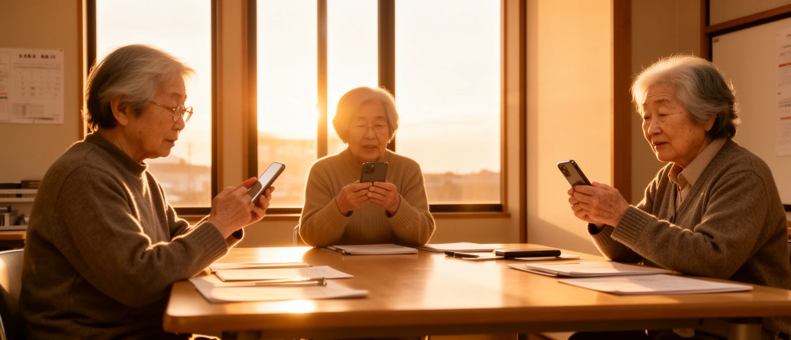 午前中の授業のようす